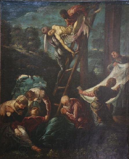 Jacopo Tintoretto The descent from the Cross China oil painting art